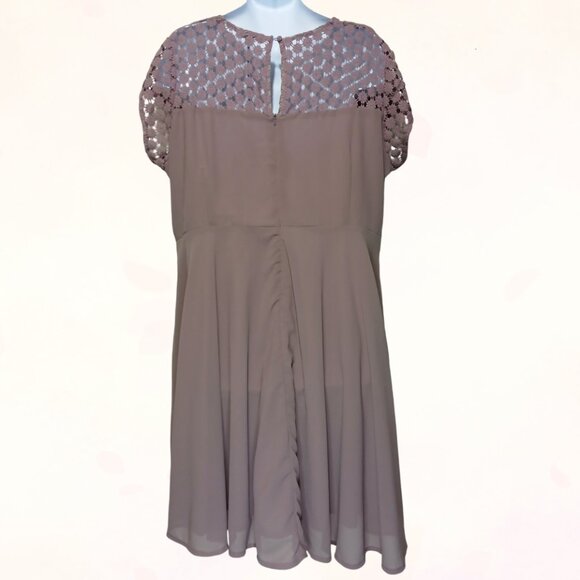 NWT Eucalyptus London Plus Size Women Fiona Midi Dress Size 4X - Picture 7 of 13